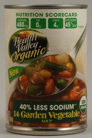 Health Valley Organic Soup 14 Garden Vegetable - 15 fl oz