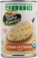 Health Valley Organic Soup Cream of Chicken - 14.5 fl oz