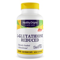 603573413392 - Healthy Origins  Setria L-Glutathione Reduced -- 500 mg - 150 Veggie Caps