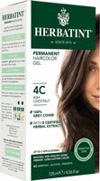 Herbatint Permanent Haircolor Gel 4C Ash Chestnut