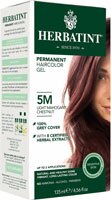Herbatint Permanent Haircolor Gel 5M Light Mahogany Chestnut