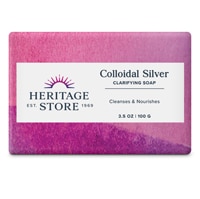 Heritage Store Colloidal Silver Bar Soap