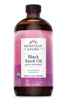Heritage Store Organic Black Seed Oil
