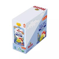 Holle Organic Blue Bird Stage 2 Baby Food Pear Apple Blueberries With Oats Puree