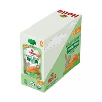 Holle Organic Veggie Bunny Stage 2 Baby Food Carrot Sweet Potato Peas Puree
