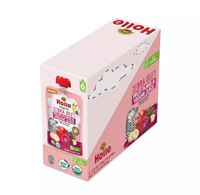 Holle Organic Zebra Beet Stage 2 Baby Food Apple Banana Beet Juice Puree
