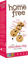 Home Free Gluten Free Mini Cookies Chocolate Chip