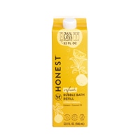 Honest Bubble Bath Refill Reresh Citrus Vanilla