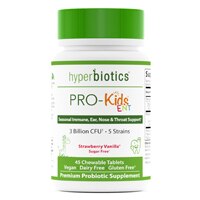 Hyperbiotics PRO-Kids ENT Chilldren's Oral Probiotics Strawberry Vanilla