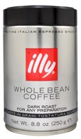 Illy Caffe Whole Bean Coffee Dark Roast - 8.8 oz