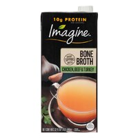 Imagine Foods Bone Broth Hearth Gluten Free Chicken Beef Turkey