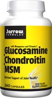 Jarrow Formulas Bone & Joint Glucosamine + Chondroitin + MSM