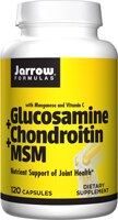Jarrow Formulas Bone & Joint Glucosamine + Chondroitin + MSM