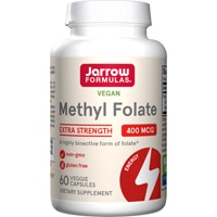 790011300069 - Jarrow Formulas  Brain Health Methyl Folate -- 400 mcg - 60 Veggie Caps