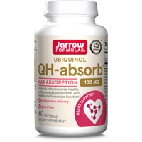 790011060192 - Jarrow Formulas  QH-absorb -- 100 mg - 60 Softgels