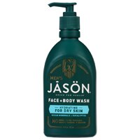 Jason Men's Hydrating 2-in-1 Face + Body Wash