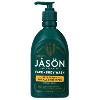 Jason Men's Refreshing 2-In-1 Face + Body Wash