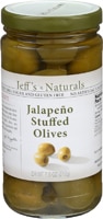 Jeff's Naturals Stuffed Olives Jalapeno