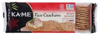KA - ME Rice Crackers Gluten Free Sesame and Soy - 3.5 oz