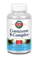 021245550907 - Kal  Coenzyme B-Complex   Cocoa Mint -- 60 Chewables