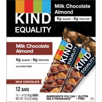 KIND Equality Milk Chocolate Almond Bars