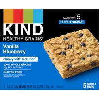 KIND Gluten Free Healthy Grains Oat Granola Bars Vanilla Blueberry