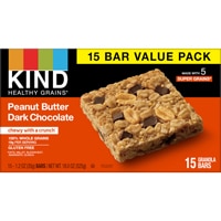 KIND Healthy Grains Bars Peanut Butter Dark Chocolate
