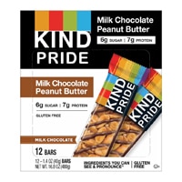 KIND Pride Milk Chocolate Peanut Butter Bars