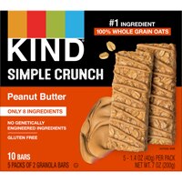 KIND Simple Crunch Granola Bar Peanut Butter