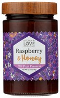 Kitchen & Love Preserves Raspberry & Honey