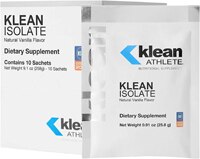 Klean Athlete Klean Isolate Single Serve Sachets Natural Vanilla