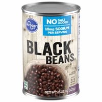 Kroger Canned Black Bean