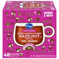 Kroger Hazelnut Light Roast Coffee Pods