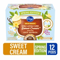 Kroger Mild Roast Coffee Pods Sweet Cream