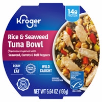 Kroger Rice and Seaweed Tuna Bowl