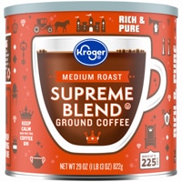 Kroger Supreme Blend Ground Coffee Medium Roast