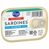 Kroger Wild Caught Sardines In Water