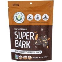 Kuli Kuli Superbark Dark Chocolate Superfood Snack Sea Salt Peanut