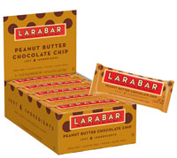 Larabar Fruit & Nut Food Bar Gluten Free Peanut Butter Chocolate Chip