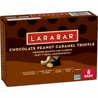 Larabar Gluten Free Fruit & Nut Bar No Sugar Added Chocolate Peanut Caramel Truffle