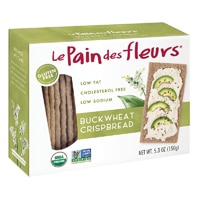 Le Pain des fleurs Organic Crispbread Gluten Free Buckwheat -- 5.3 oz -  Vitacost