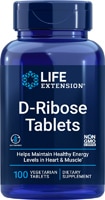 737870147336 - Life Extension  D-Ribose Tablets -- 100 Vegetarian Tablets