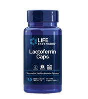737870168164 - Life Extension  Lactoferrin Caps -- 60 Capsules