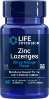 Life Extension Zinc Lozenges Natural Citrus Orange