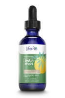Life-Flo Biotin Drops Dietary Supplement Natural Vanilla