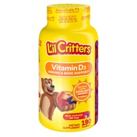 L'il Critters Vitamin D3 Bone Support Natural Fruit
