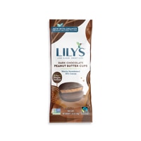 Lily's Sweets Peanut Butter Cups 2 Pack Dark Chocolate
