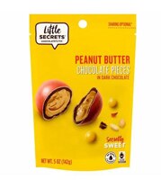 Little Secrets LLC Dark Chocolate Candies Peanut Butter