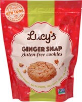 Lucy's Gluten Free Cookies Ginger Snap - 5.5 oz