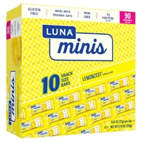Luna Gluten Free Minis Bars Lemon Zest